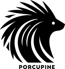 Porcupine Logo Porc011 – Modern and Unique Animal Design