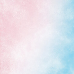 Fototapeta premium Soft pastel background blending pink and blue hues, creating calming atmosphere
