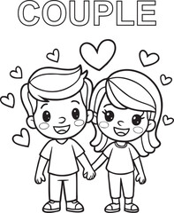 Obraz premium couple.2.eps