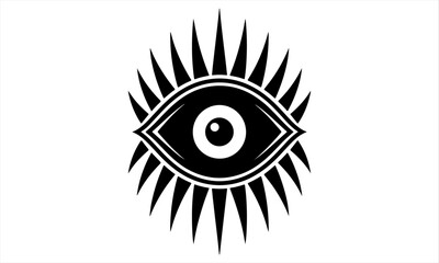 eye of the eye, Eyesight symbol. Simple eye collection.