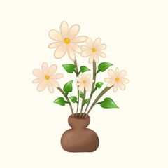 flower in vase