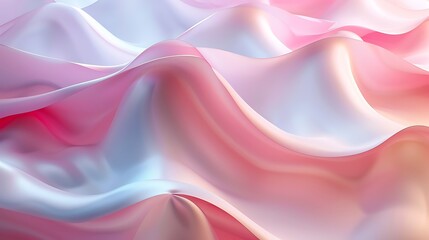 Obraz premium A clean minimalist background with soft pastel-colored geometric shapes, abstract curves, and subtle gradients, featuring a modern and elegant aesthetic, balanced composition, ultra HD, 8K 