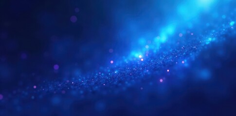 Abstract blue gradient texture with glowing light rays Futuristic, CG background , bright, power