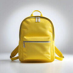 Phoenix 10 A bright and vibrant yellow backpack with