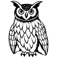 owl on a branch