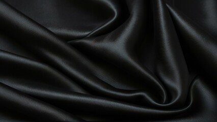 Obraz premium black satin background