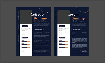 Resume CV. Clean Resume Layout, Minimalist resume cv template, Resume design template
