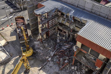 集合住宅の解体工事