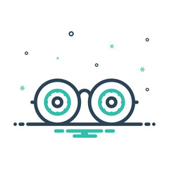 Mix icon for observe