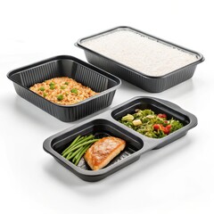 Compartmentalized Microwavable Trays for Healthy Heat Retaining Meals During Heatwave