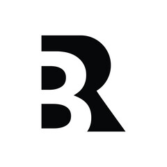 BR Monogram Logo design