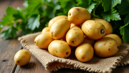 Title: Flux Development: A Vibrant Still Life Arrangement Featuring Fresh Produce

