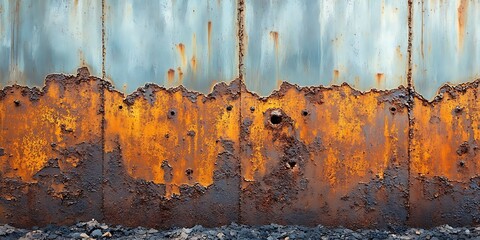 Rusty Metal Wall Texture