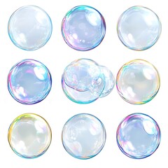 Colorful Soap Bubbles Collection