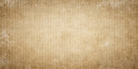 Fototapeta premium Aged Cardboard Texture with Vertical Lines and Subtle Staining A Vintage Background Image