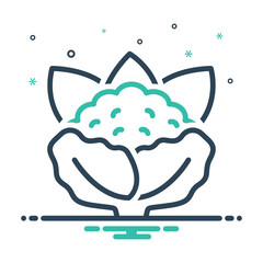 Mix icon for cauliflower