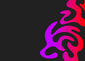 Abstract background with wavy line pattern and with some copy space area