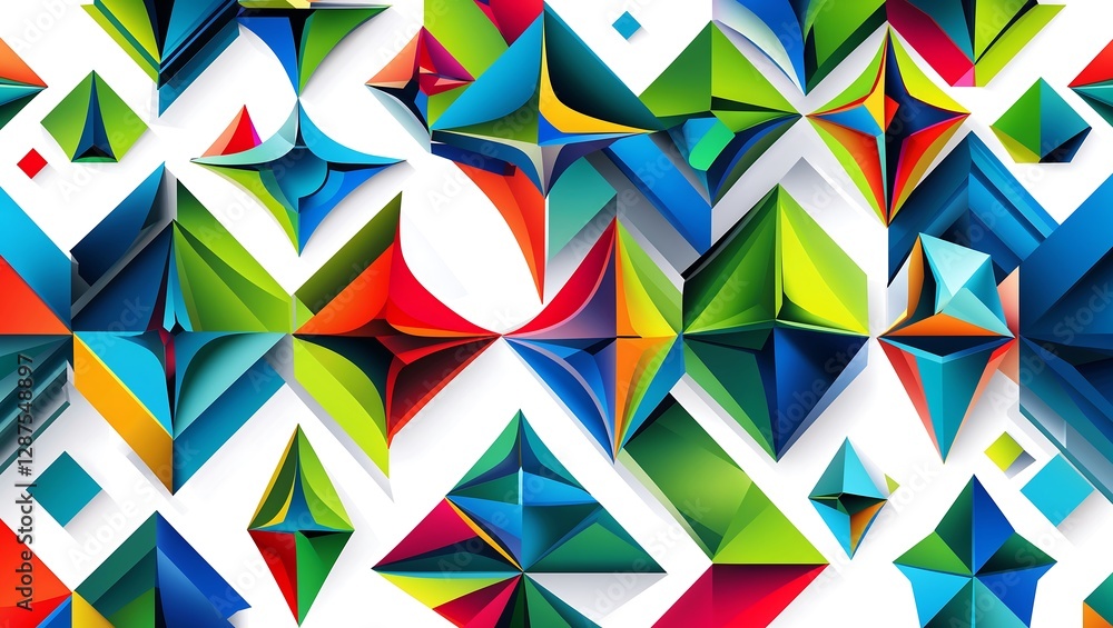 Poster abstract geometric background,abstract background with triangles