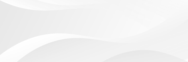 Abstract white wavy background. Vector Illustration