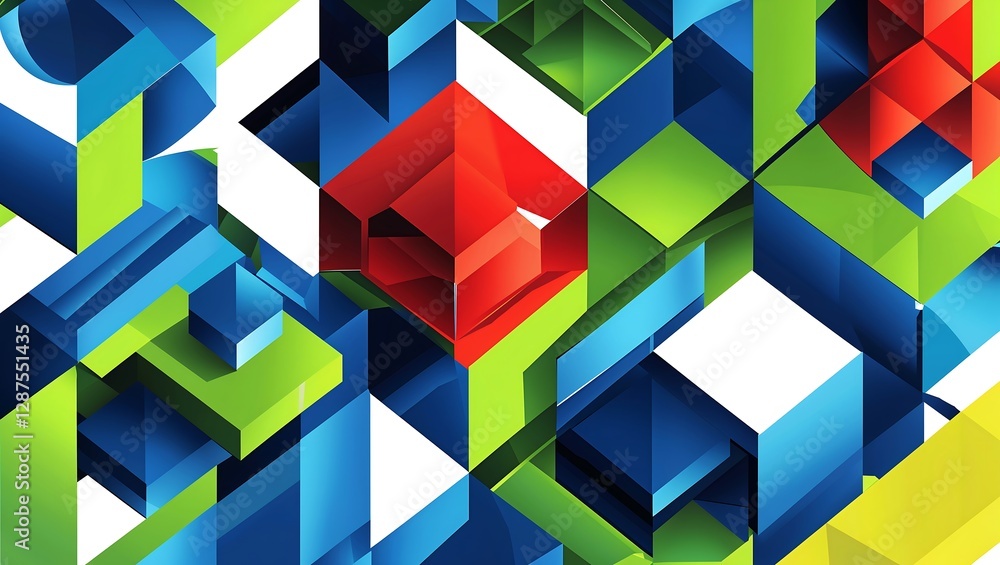Poster abstract geometric background,abstract background with triangles