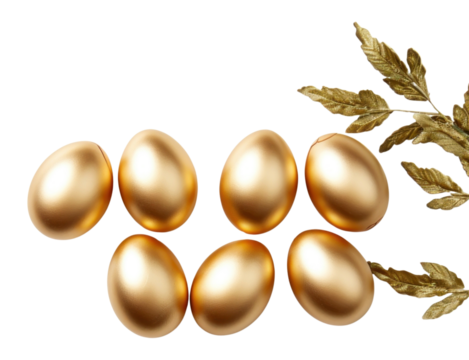PNG Easter golden background concept white.