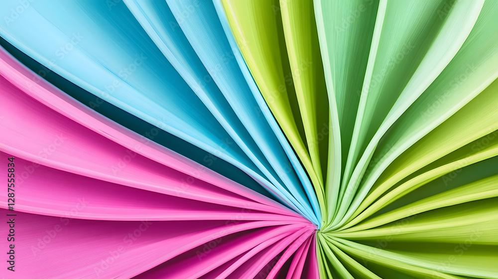 Poster vibrant colorful abstract background with a blend of multiple colors and patterns for creative desig