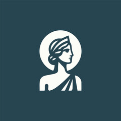 Greek Lady Logo