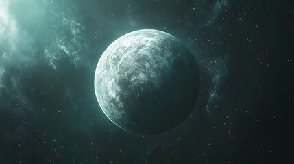 Obraz premium Mysterious exoplanets in telescopes