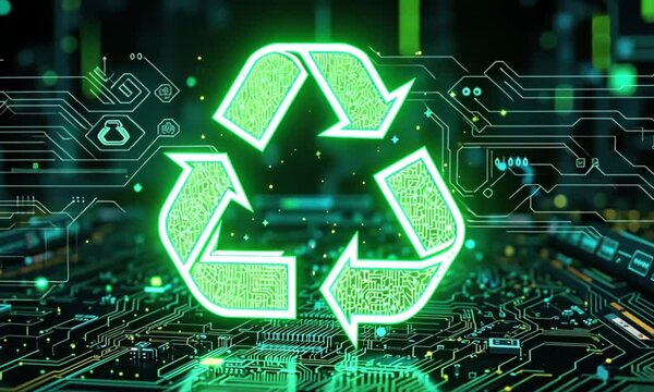Digital Recycling Concept Integrating Technology and Environmental Conservation