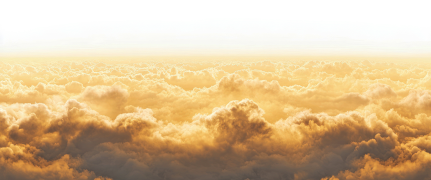 PNG Golden sunrise sky clouds view atmospheric.