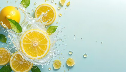 Refreshing Citrus Skincare Splash