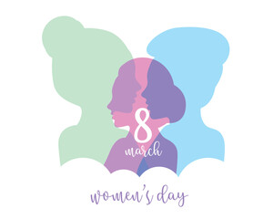 An elegant design for International Women's Day on March 8th, featuring beautiful roses and intricate details. Perfect for social media platforms and greeting cards, this design is a heartfelt way 