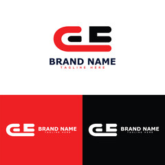 Outstanding CE Icon Design Template Elements for Business Company With  Modern Logo Design