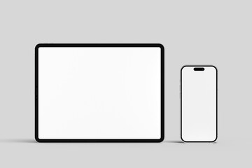 Multi device responsive blank mockup