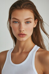 portrait of a young woman