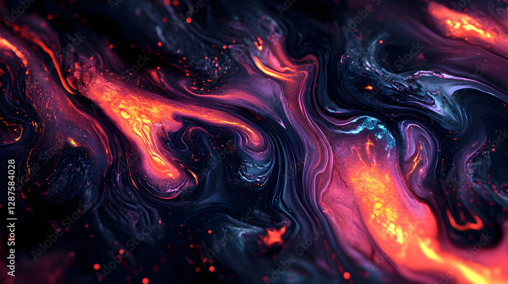 Poster high definition abstract wallpaper in various colors and patterns for digital backgrounds