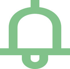 Obraz premium Notification Bell icon logo design 