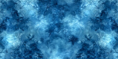 Fototapeta premium Abstract Blue Ice Pattern