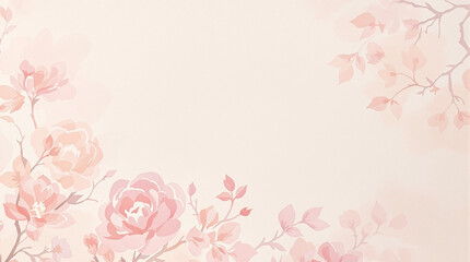 Fototapeta premium Floral Background