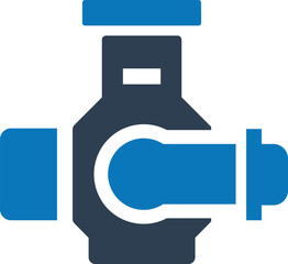 Water Pipe Fitting Icon