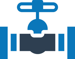 Fototapeta premium Water Pipe Icon