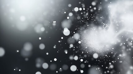 Fototapeta premium Black noise grain transparent gradient background. Dust effect with Transparent png overlay background.