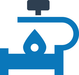 Gas Line Icon