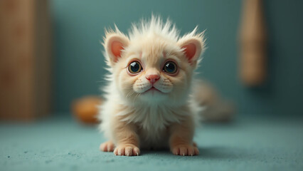 Fototapeta premium pomeranian puppy dog