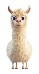 Fototapeta premium PNG Llama llama illustration cartoon.