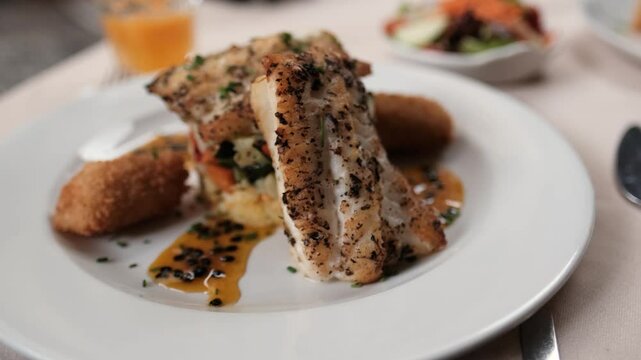 Black Scabbard Traditional Fish Meal, Funchal, Maderia