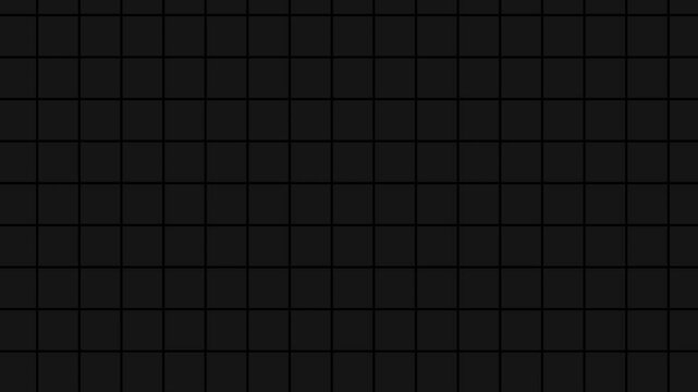 white grid runs up
