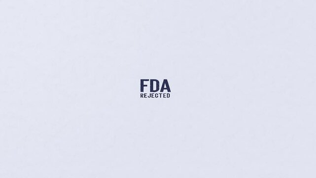 FDA REJECTED ANIMATED STAMP HIT ON PAPER