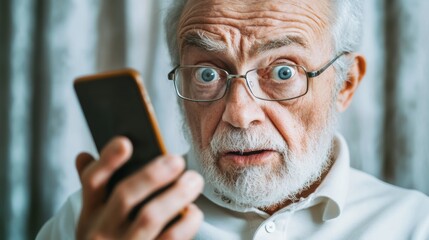 Dementia symptoms in a senior person forgetting a phone number. Featuring confusion and memory loss