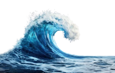 Schilderijen op glas PNG A ocean wave border photography nature water. © Rawpixel.com